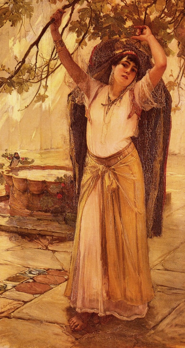 Spanish Lady by Frederick Arthur Bridgman